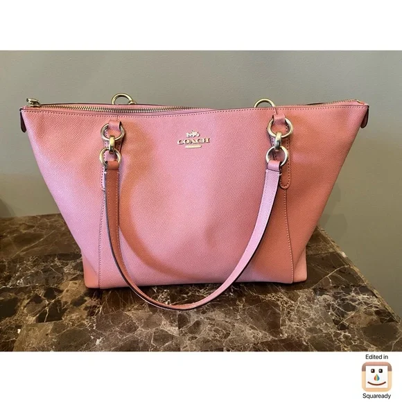 Coach Ava Pink Tote Bag - Picture 2 of 10